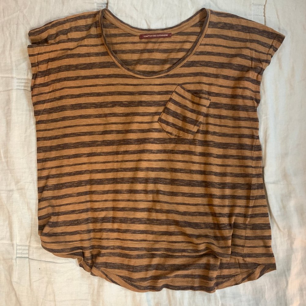 Comptoir des Cotonniers striped top